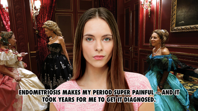 Illustration for article titled Women Share Truths About Their Periods, At The Duchessâ Ball Of All Places!